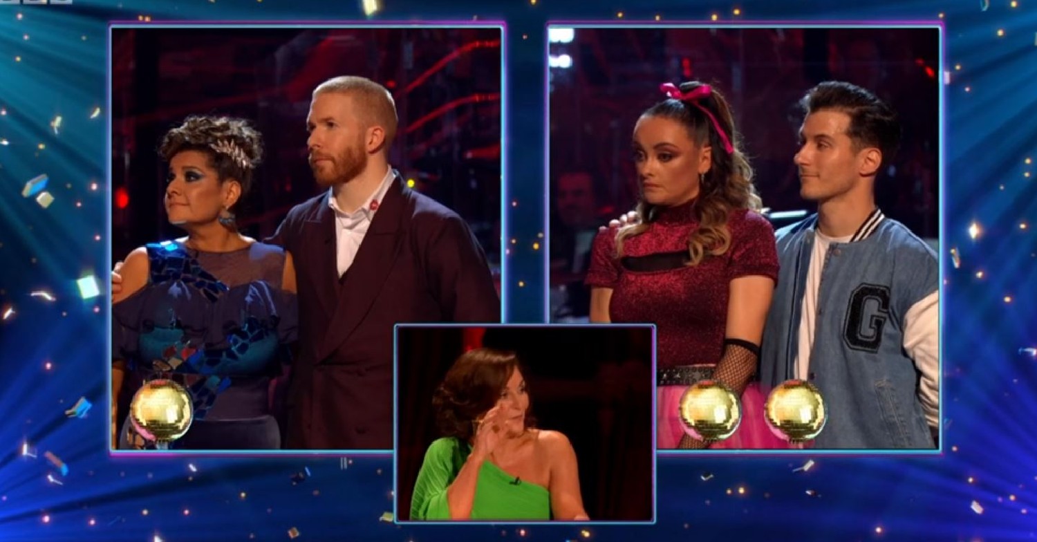 Katie McGlynn and Gorka Marquez are saved on Strictly Come Dancing