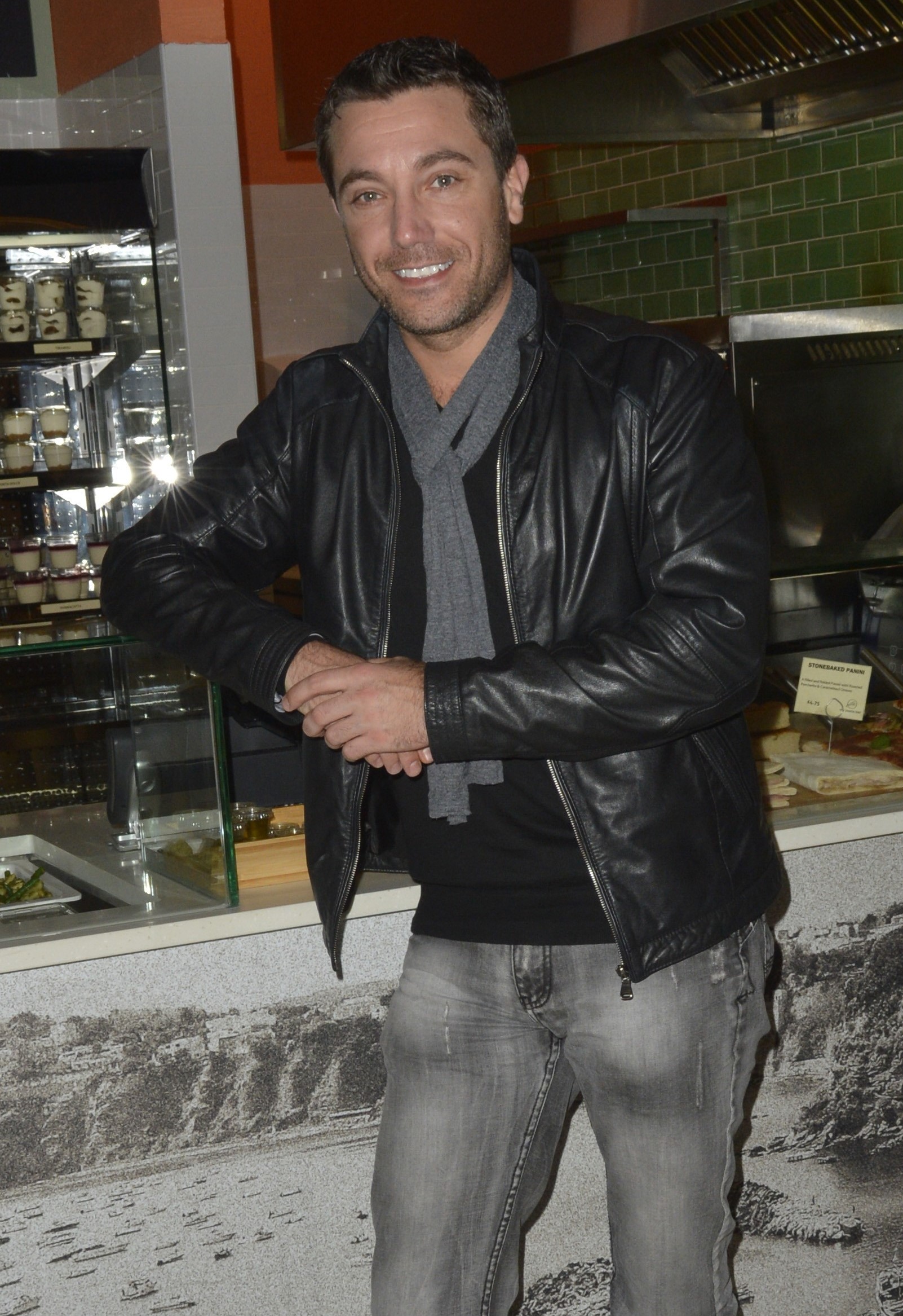 Gino D'Acampo at celebrity event - how many children does he have?