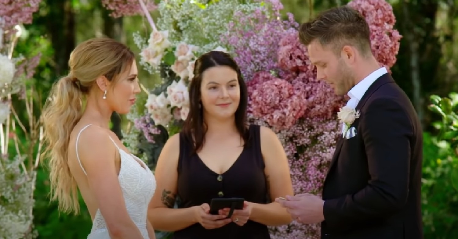 MAFS Australia stars Rebecca and Jake get married