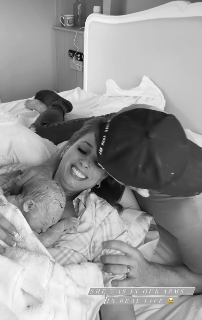 Joe Swash and Stacey Solomon