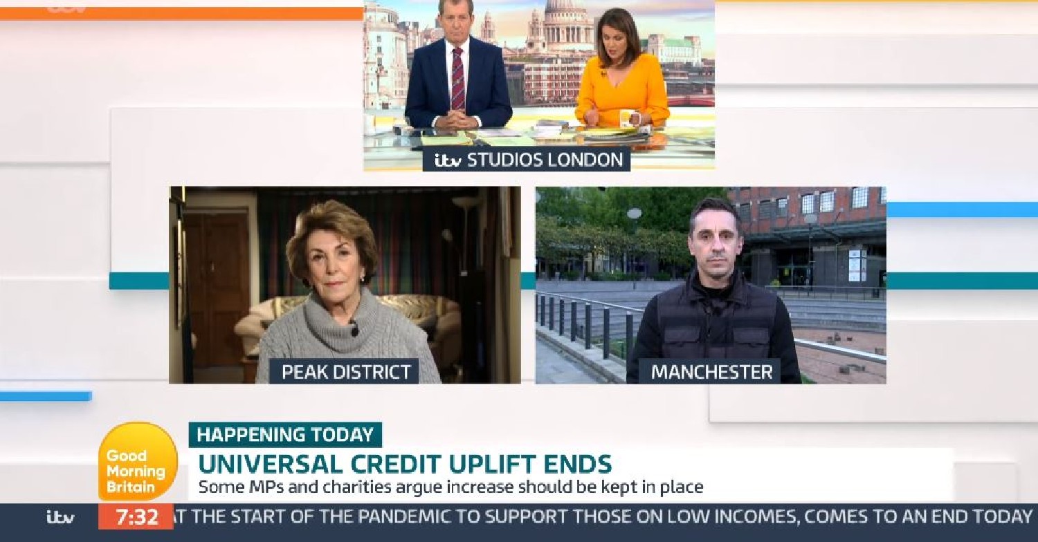 Edwina Currie appears on GMB today