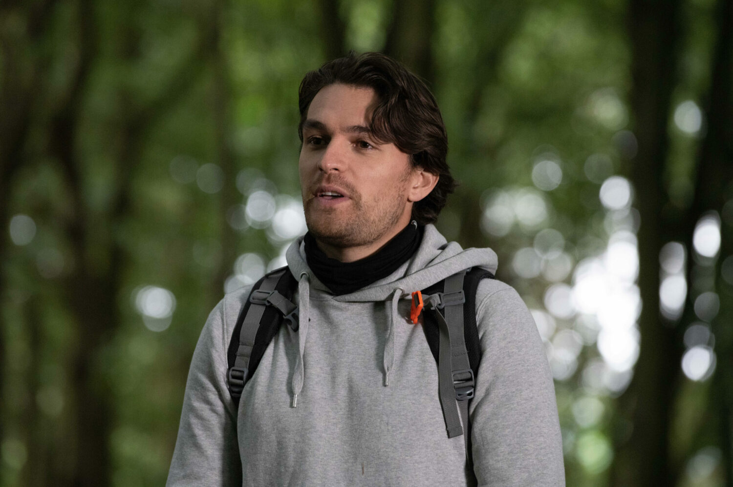 Emmerdale Mack in the woods