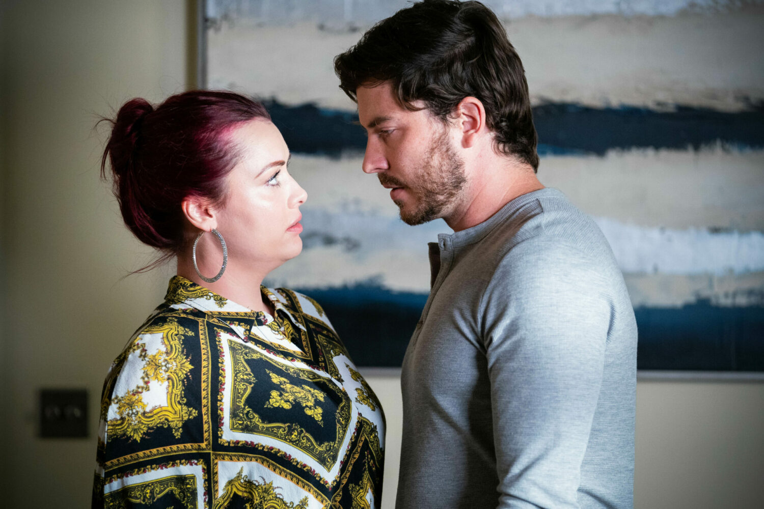 EastEnders Whitney is taken in by Gray and they kiss