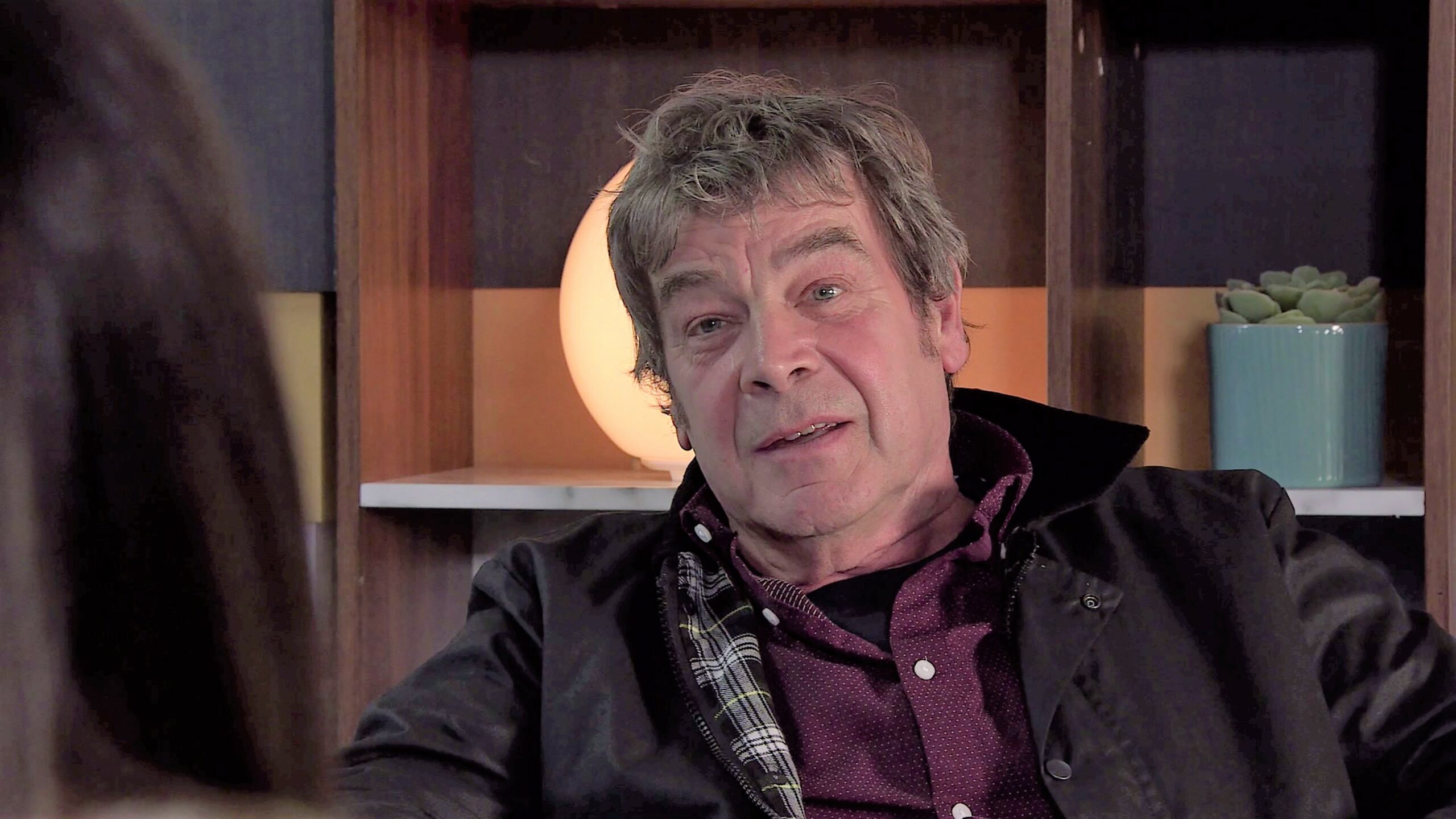 Johnny Connor looks wistful as he talks to Carla 