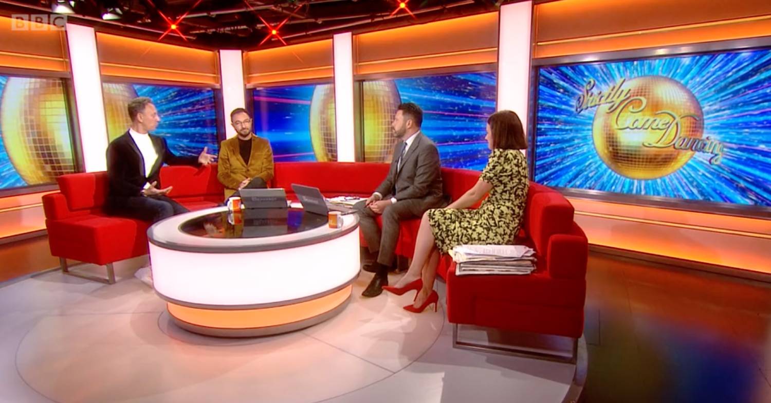 Ian Waite and Vincent Simone were on hand to chat about Strictly