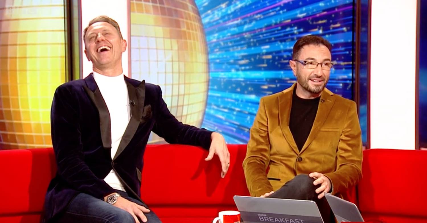 Former Strictly Come Dancing stars Ian Waite and Vincent Simone were involved