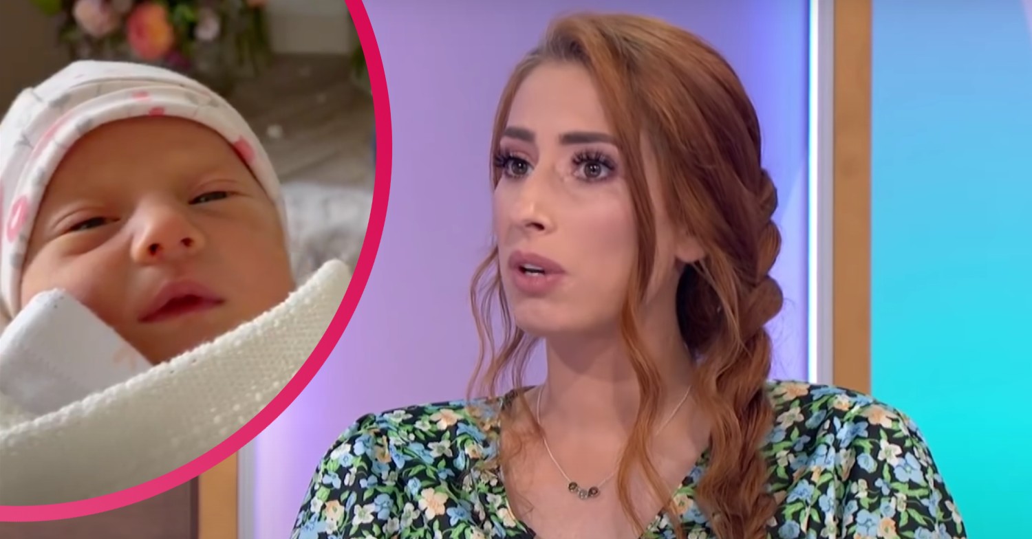 Stacey Solomon opens up about going through breastfeeding struggles with baby daughter
