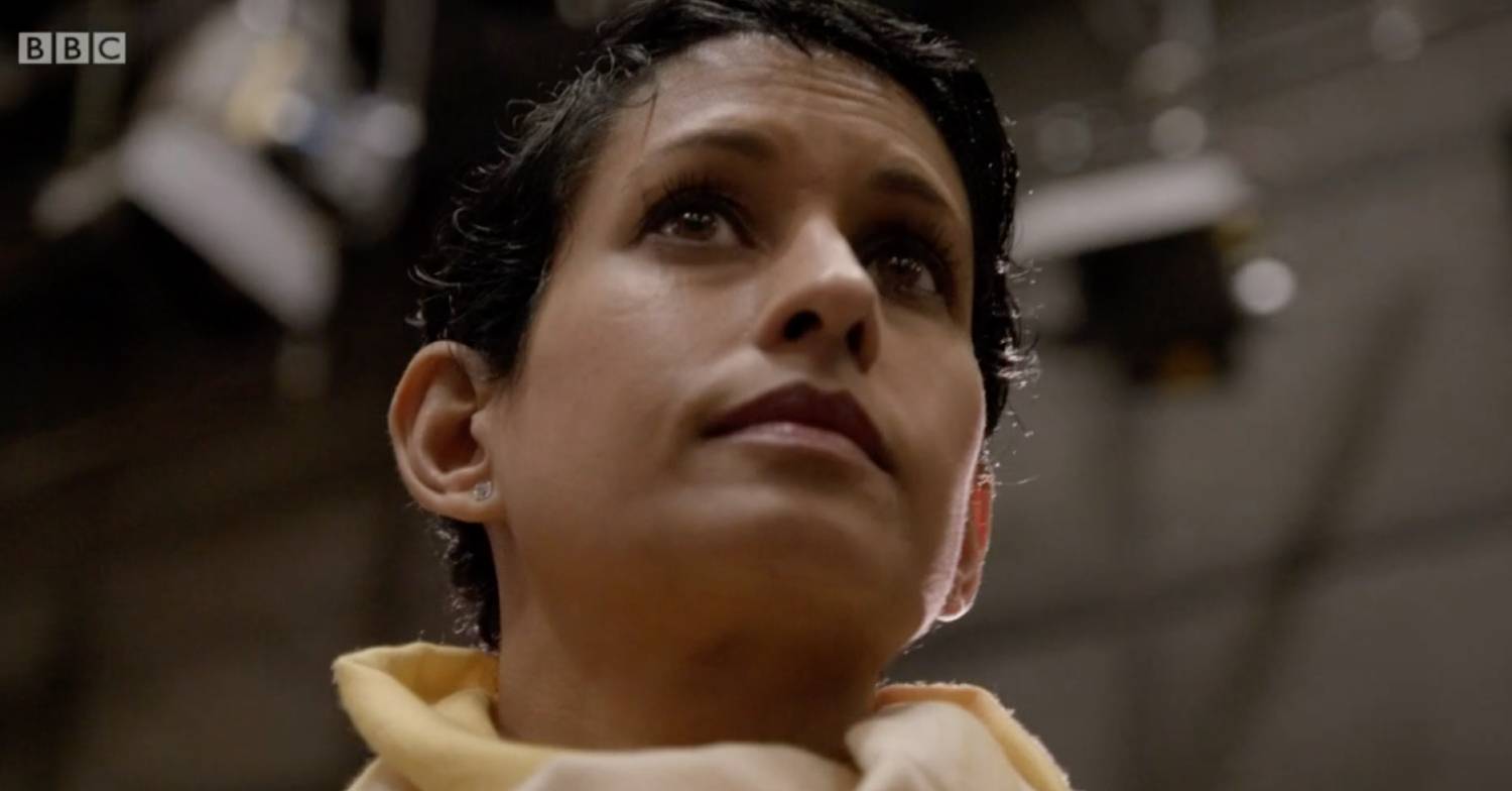 Naga Munchetty casts a glance