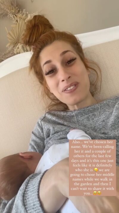 stacey Solomon baby name