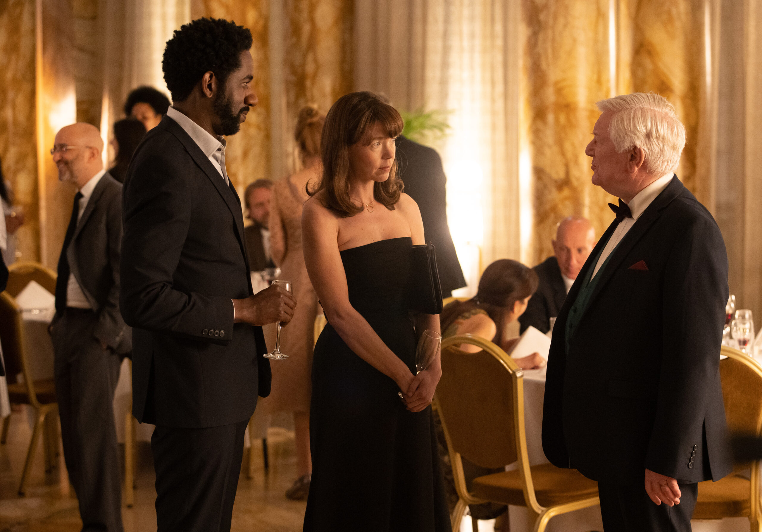 Rhashan Stone and Anna Maxwell Martin