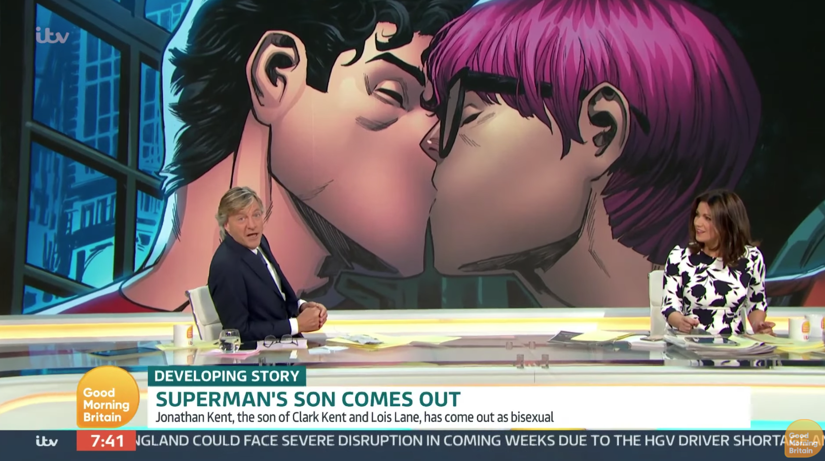 Christopher Biggins slammed for comments on GMB about Superman's son