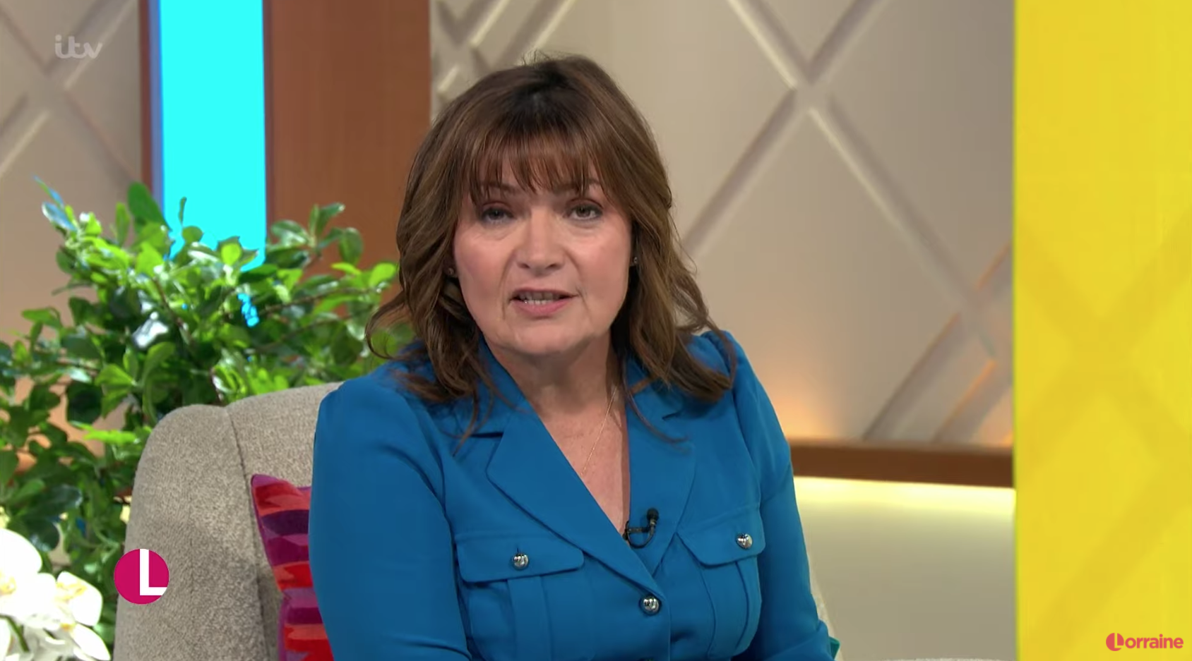 Lorraine opened up about her own miscarriage on today's show