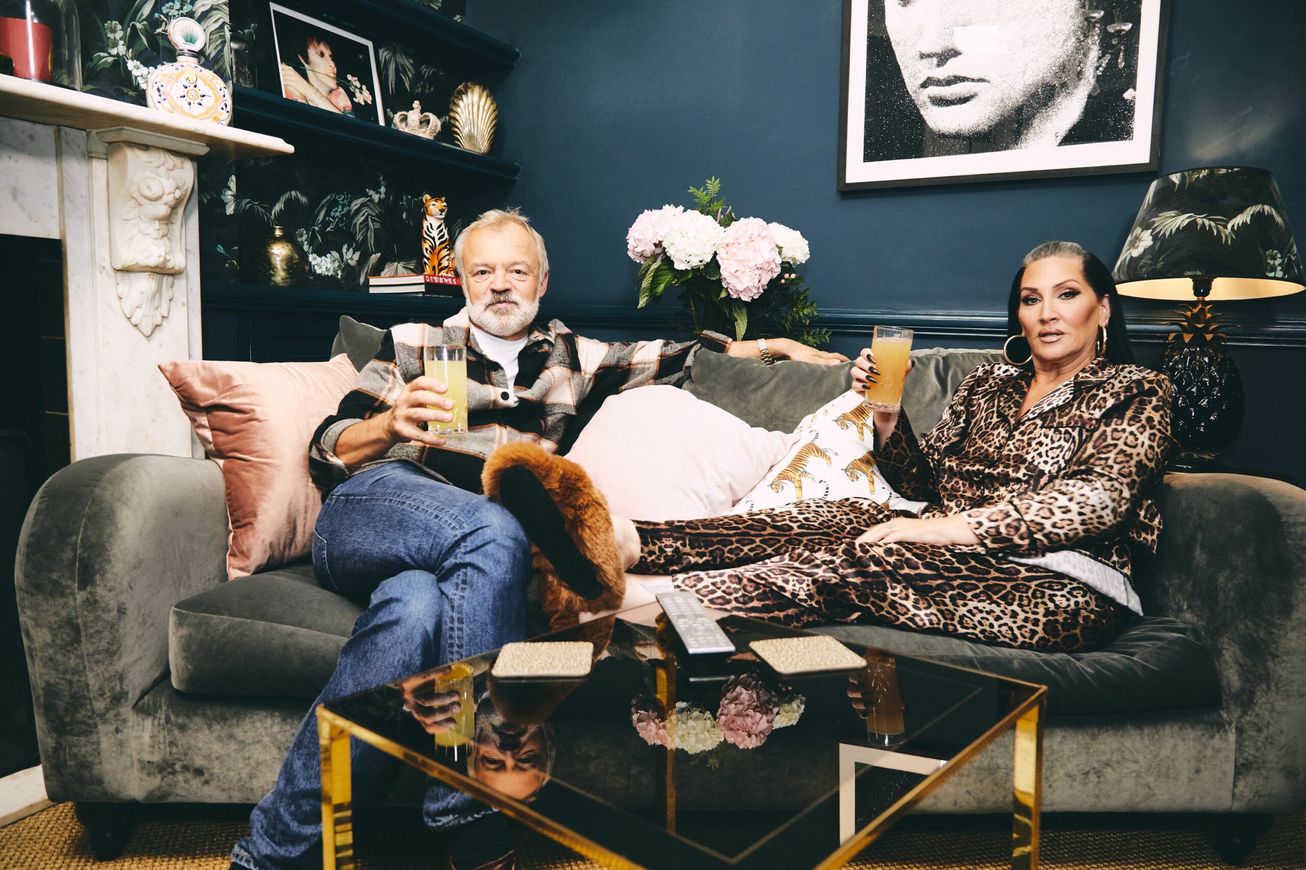 Graham Norton and Michelle Visage