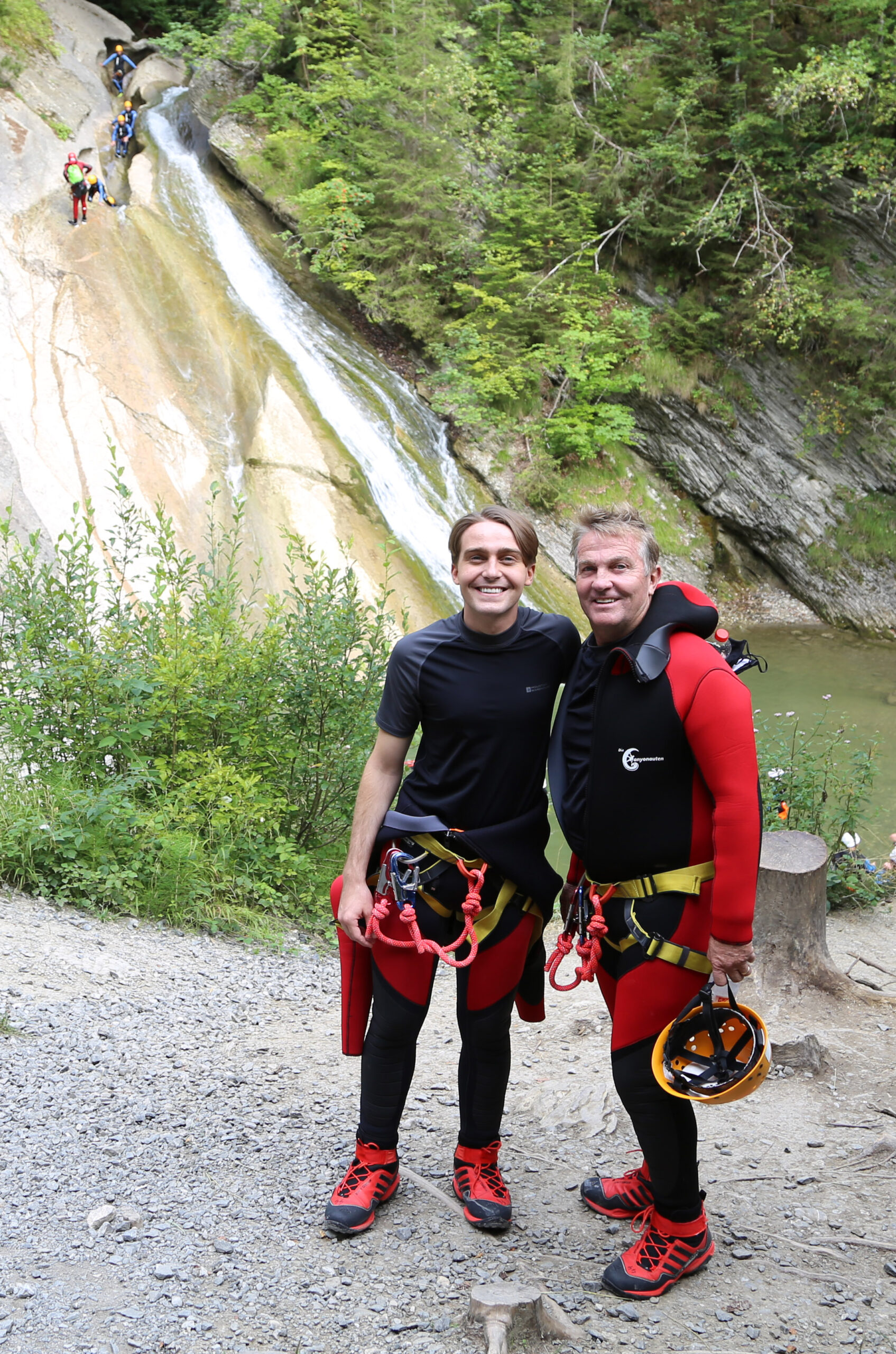 Barney Walsh and Bradley Walsh