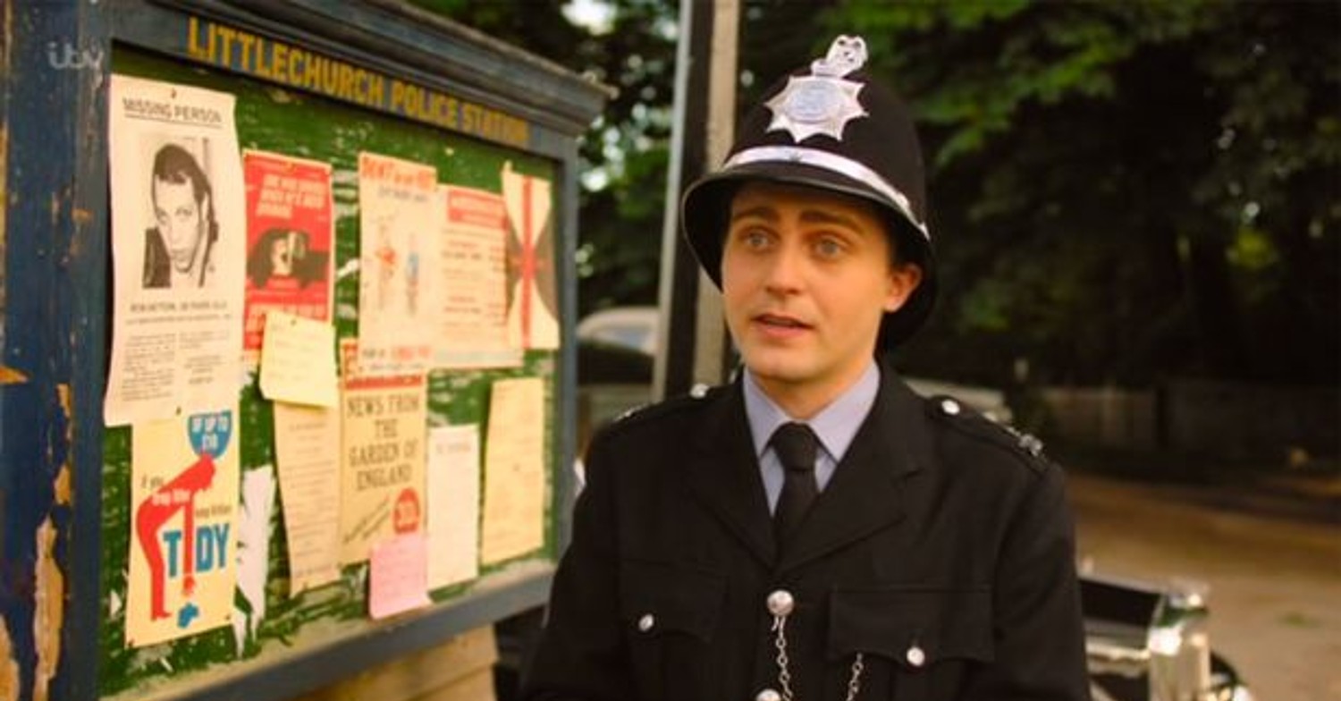 Barney Walsh as PC Harness in The Larkins