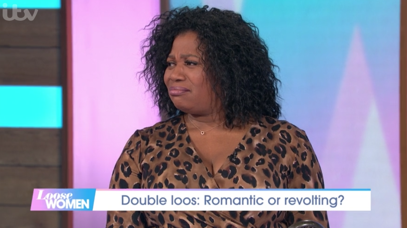 Brenda wasn't keen on the idea of twin loos on Loose Women today