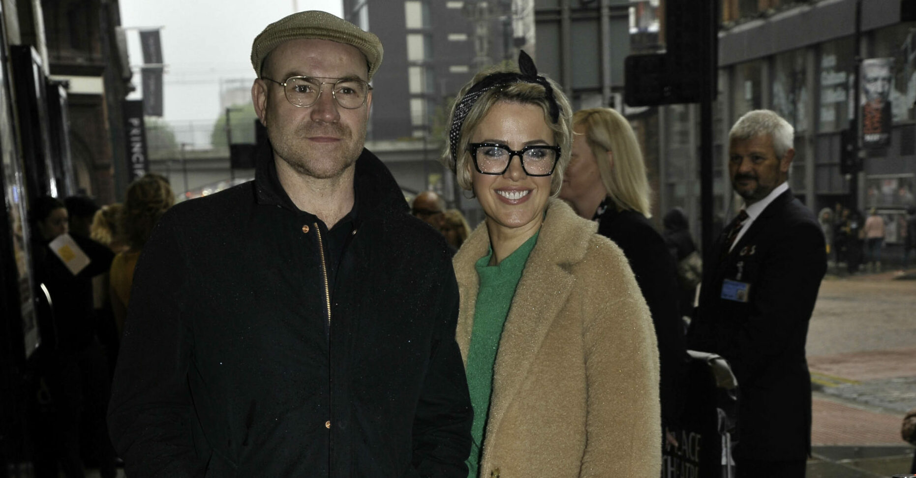 Coronation Street Joe Duttine and Sally Carman on the red carpet