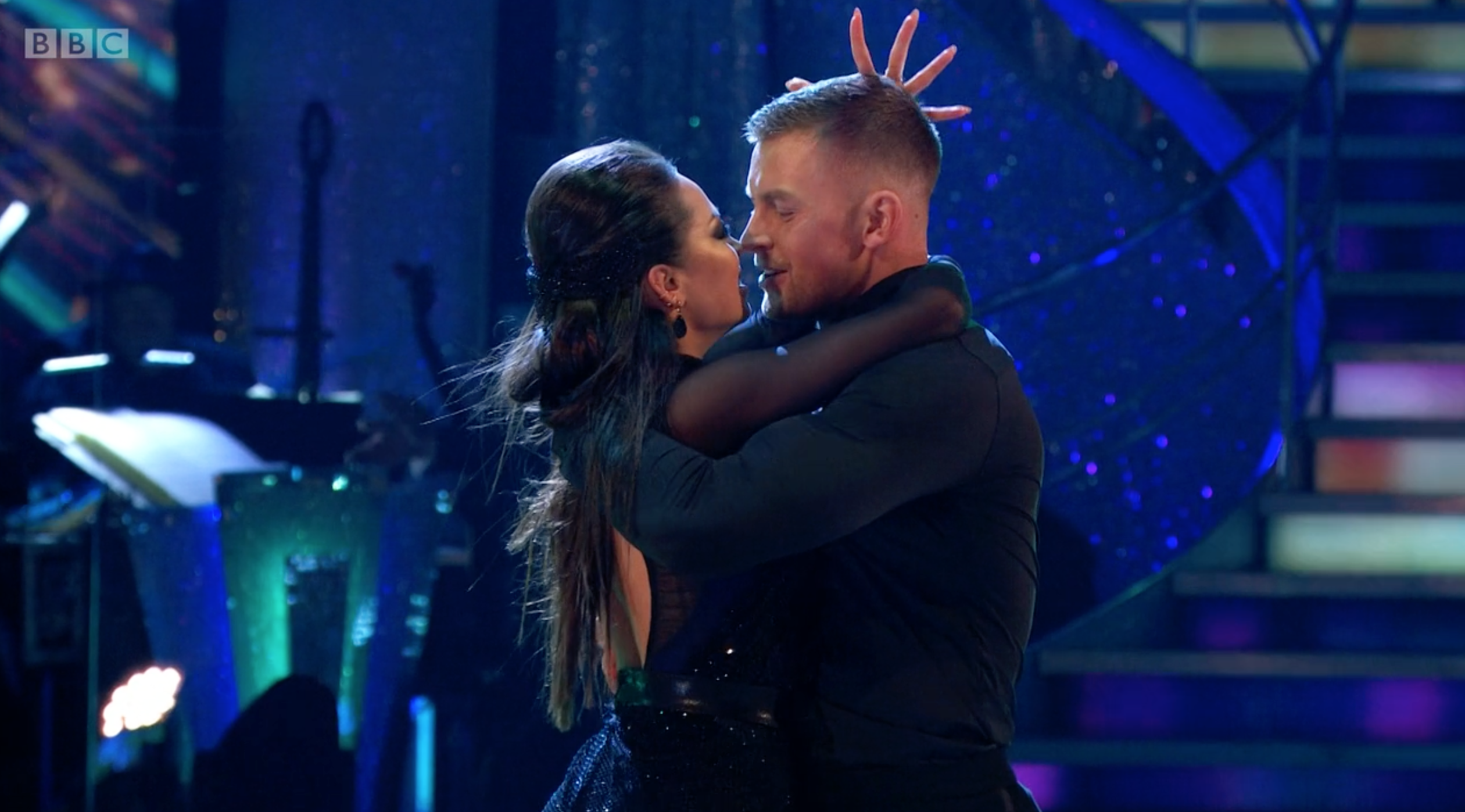 Adam Peaty and Katya Jones on Strictly