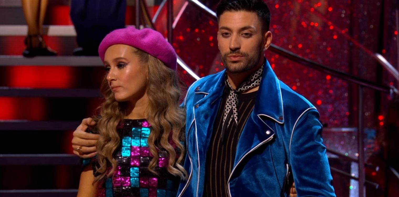 Giovanni Pernice on Strictly with Rose Ayling-Ellis