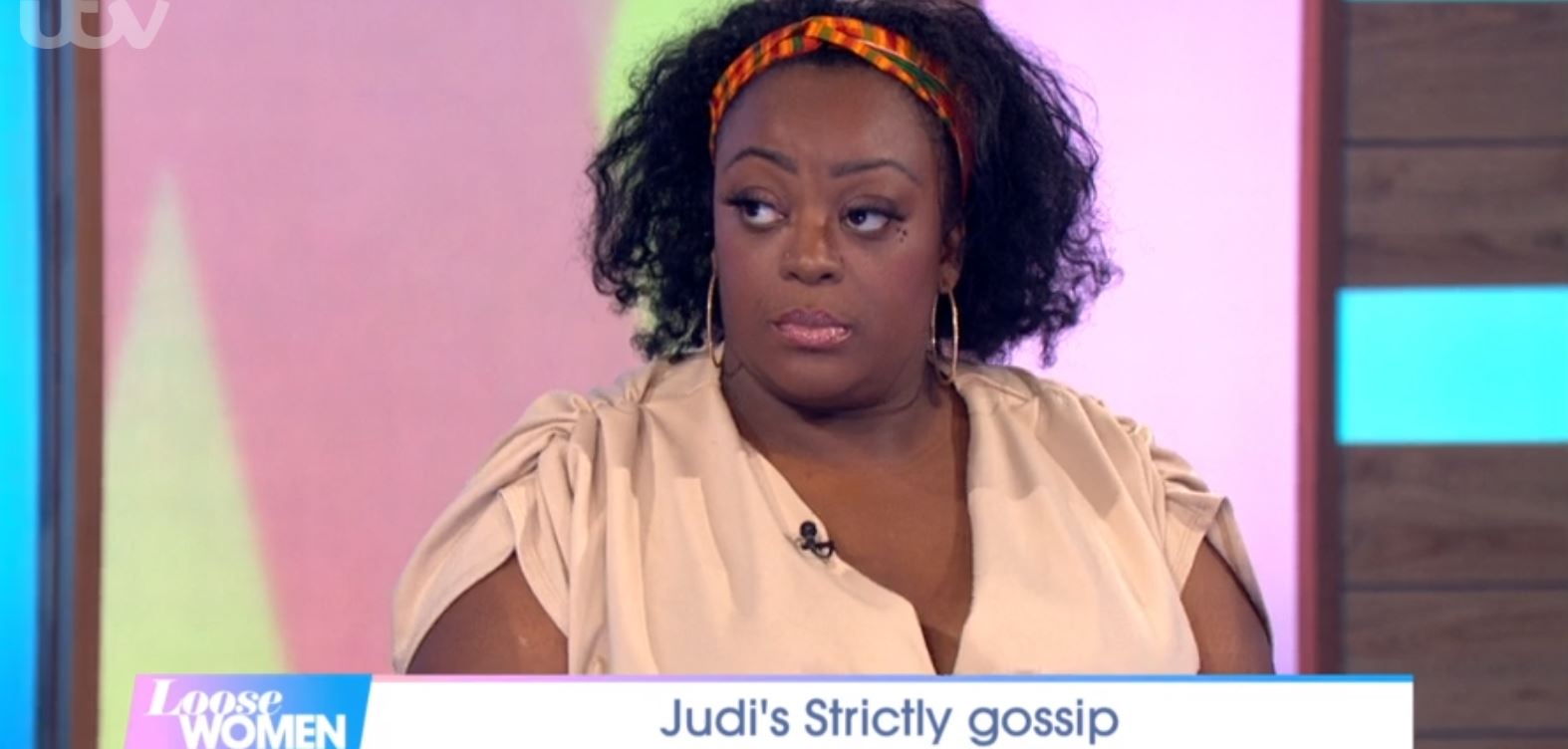 Judi Love talks about Strictly on Loose Women today