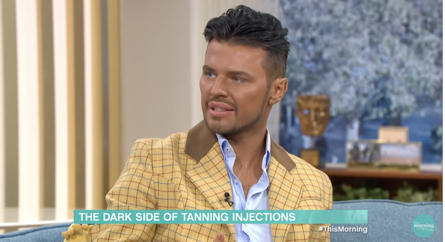 This Morning guest addicted to tanning