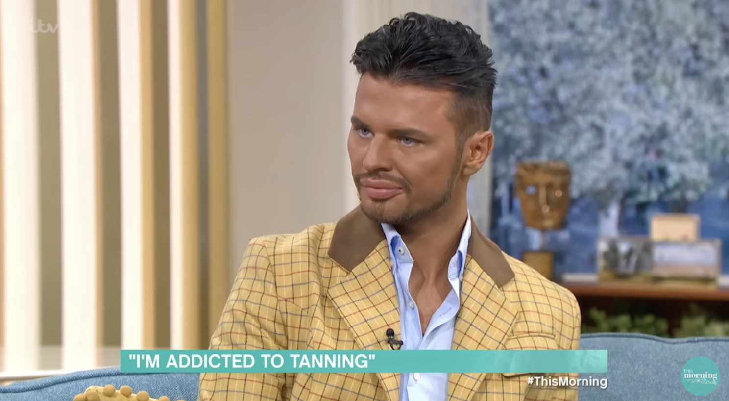 This Morning guest addicted to tanning