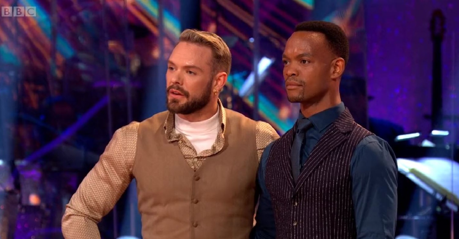 John Whaite and Johannes Radebe on Strictly Come Dancing