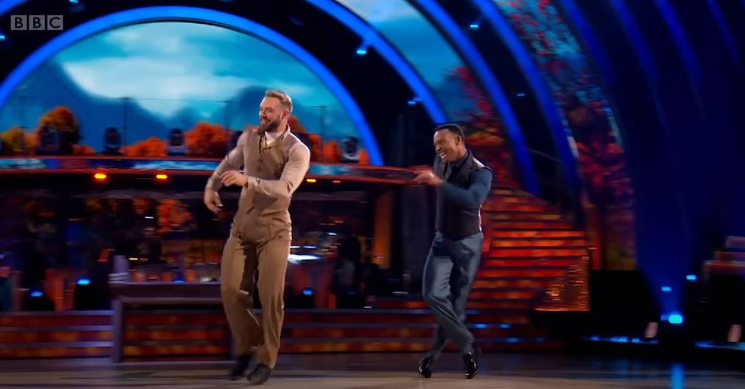 John Whaite and Johannes Radebe on Strictly Come Dancing