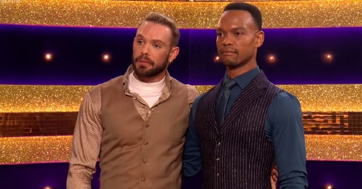 John Whaite and Johannes Radebe on Strictly Come Dancing