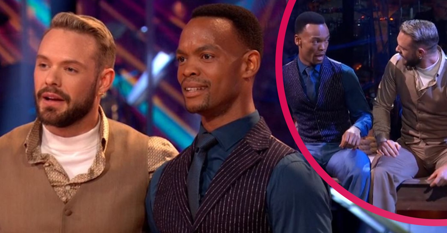 John Whaite and Johannes Radebe on Strictly Come Dancing
