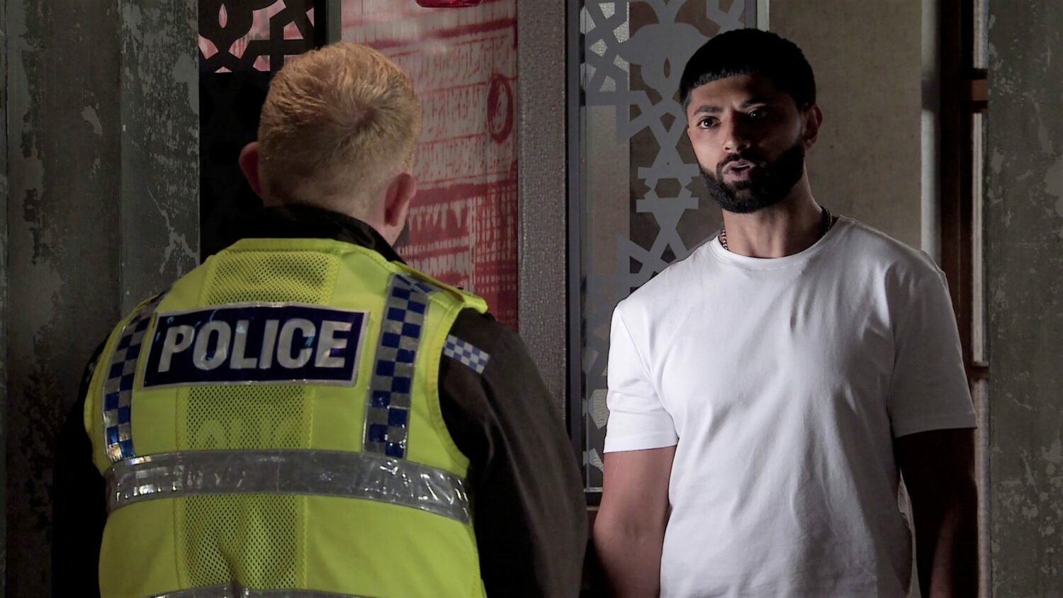 Coronation Street Zeedan and Craig