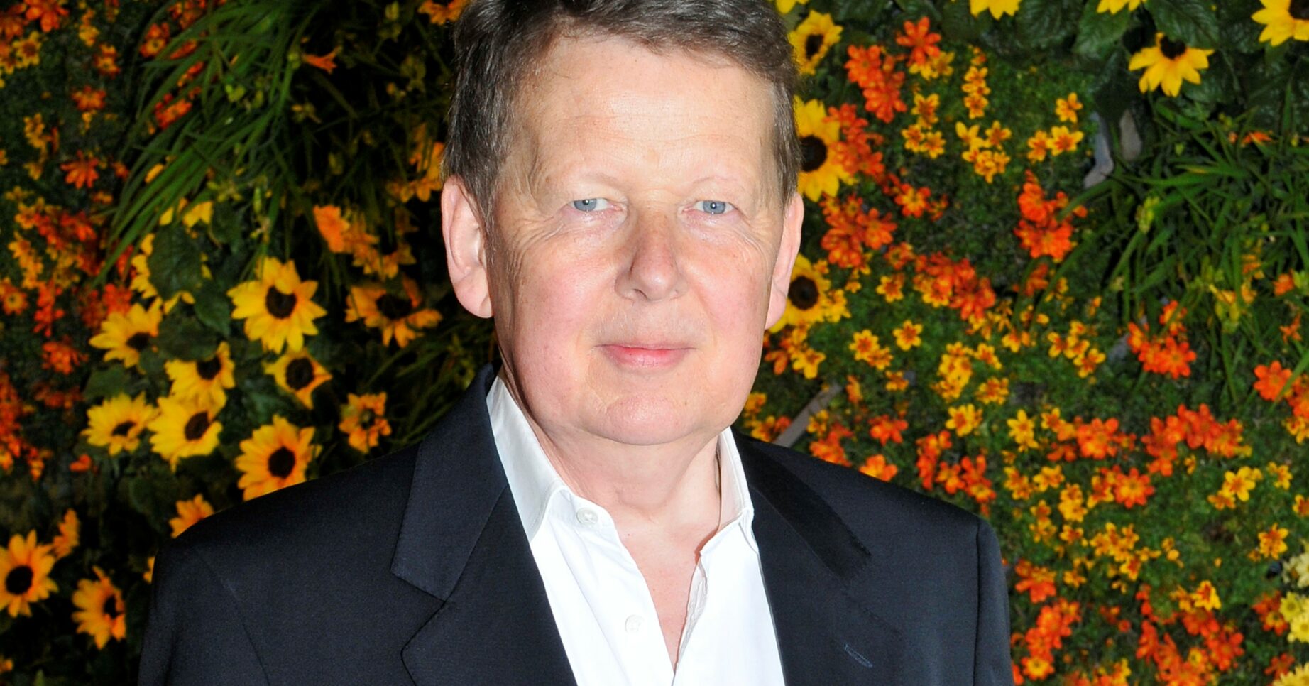 Bill Turnbull smiles on red carpet