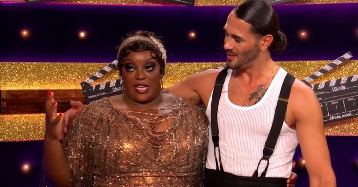 Judi Love on Strictly