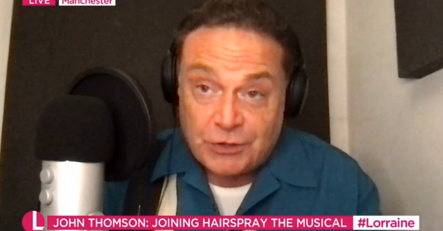 John Thomson on itv Lorraine