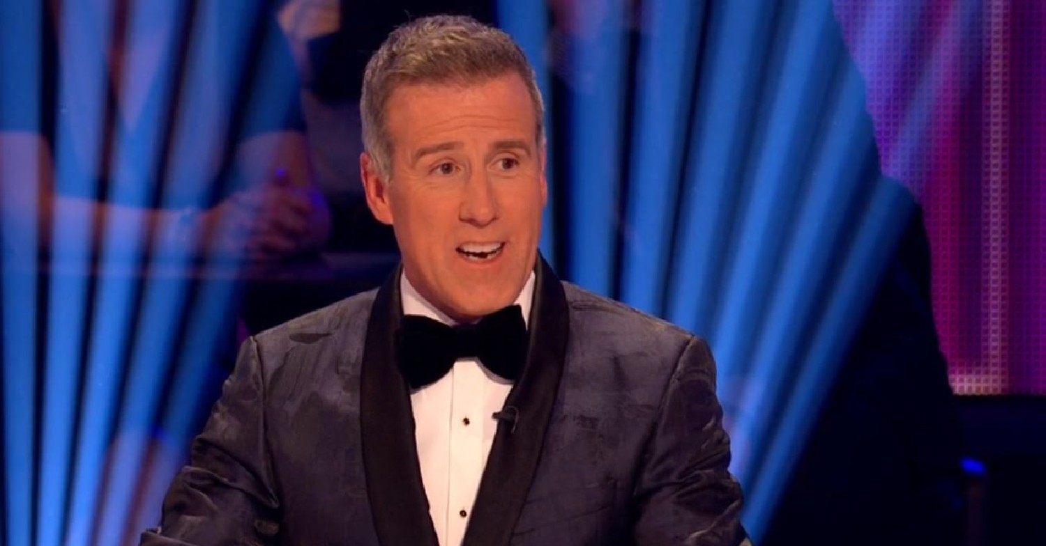 Anton Du Beke on Strictly Come Dancing last night