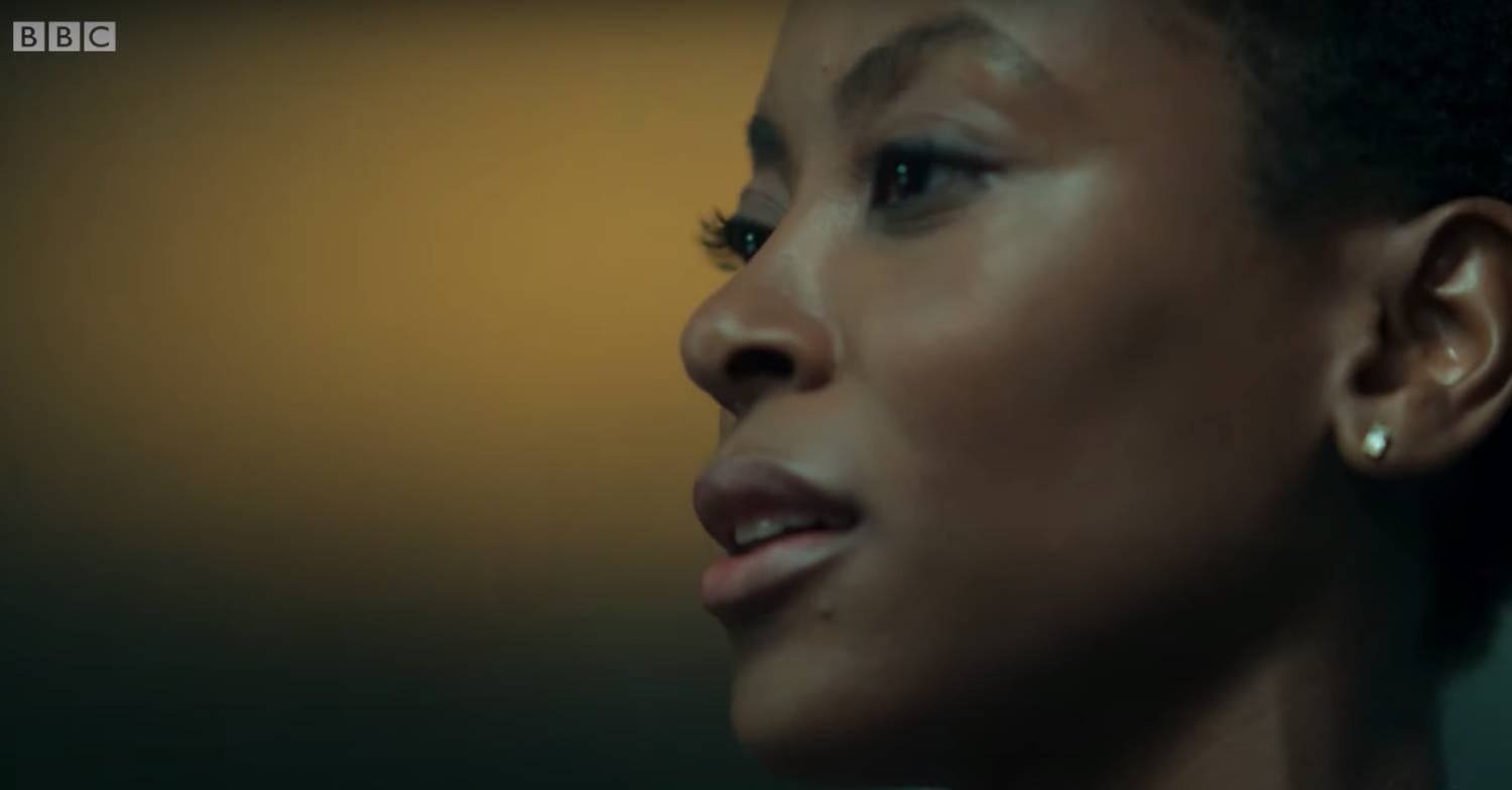 Tracy Ifeachor plays Cleo Roberts in Showtrial