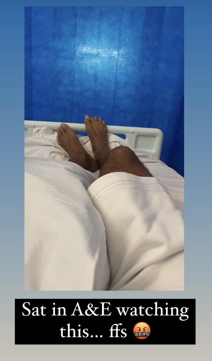 Rio Ferdinand hospital