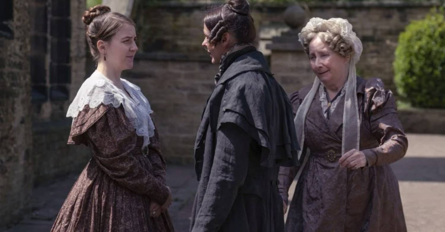 Gemma Whelan, Suranne Jones and Gemma Jones in Gentleman Jack