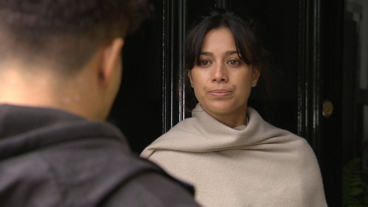 Priya lashes out at Ellis in Emmerdale (Credit: ITV)