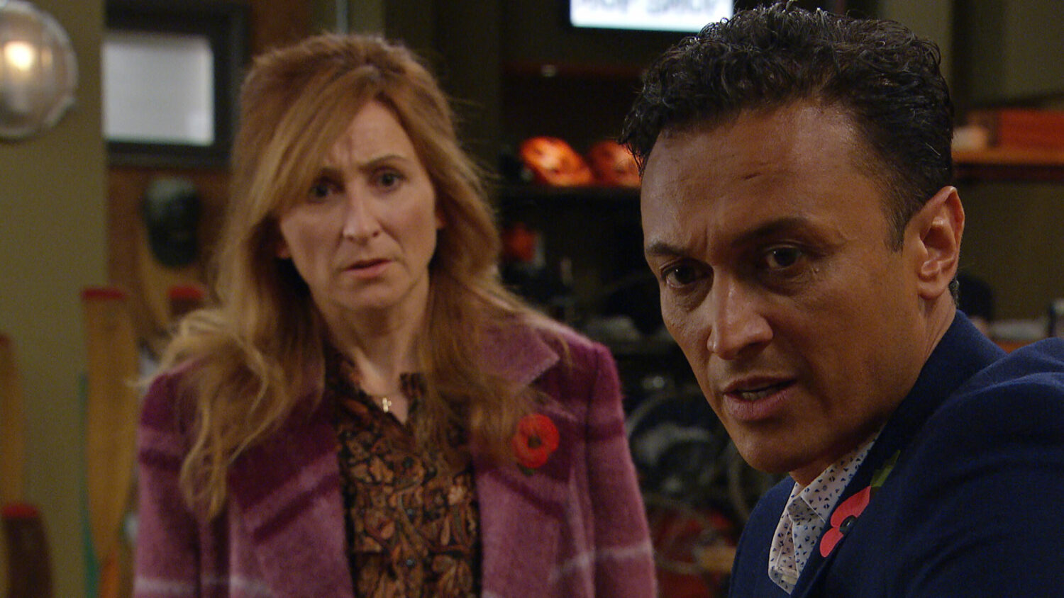 Emmerdale Laurel is shocked to see troubled Jai is blaming the bridge collapse on Ben