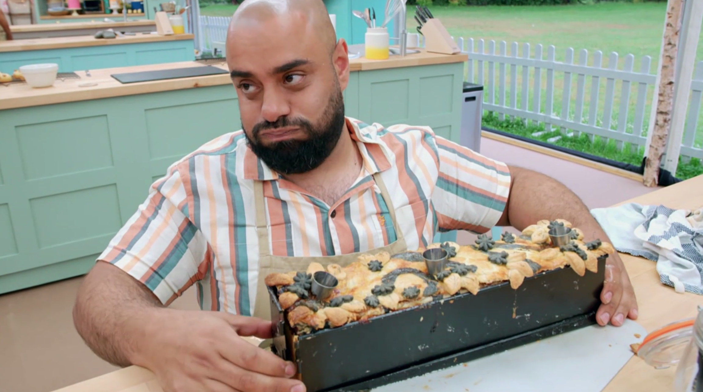 Bake Off star George took to Instagram to address online abuse