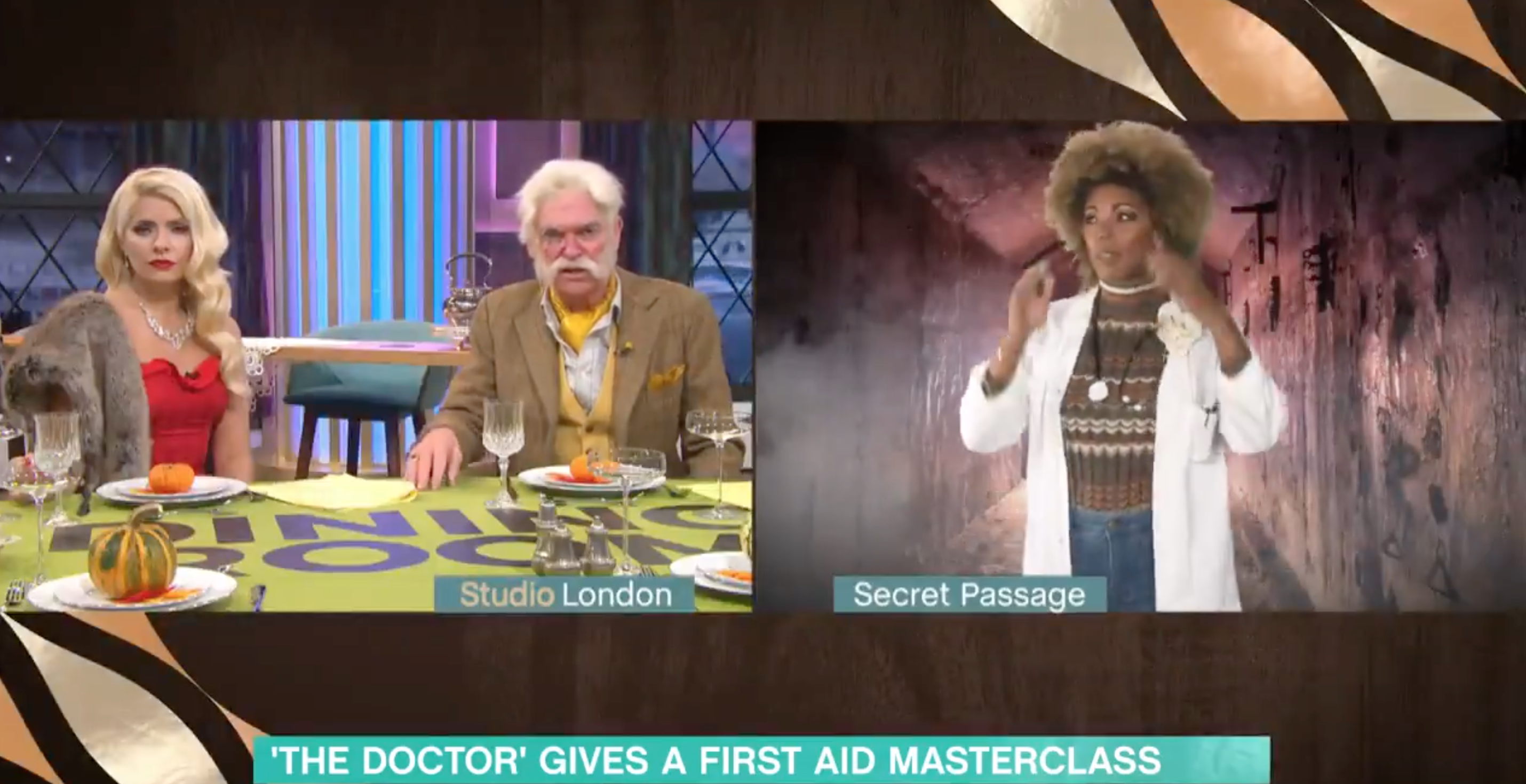 Viewers branded the This Morning Halloween special a 'car crash'