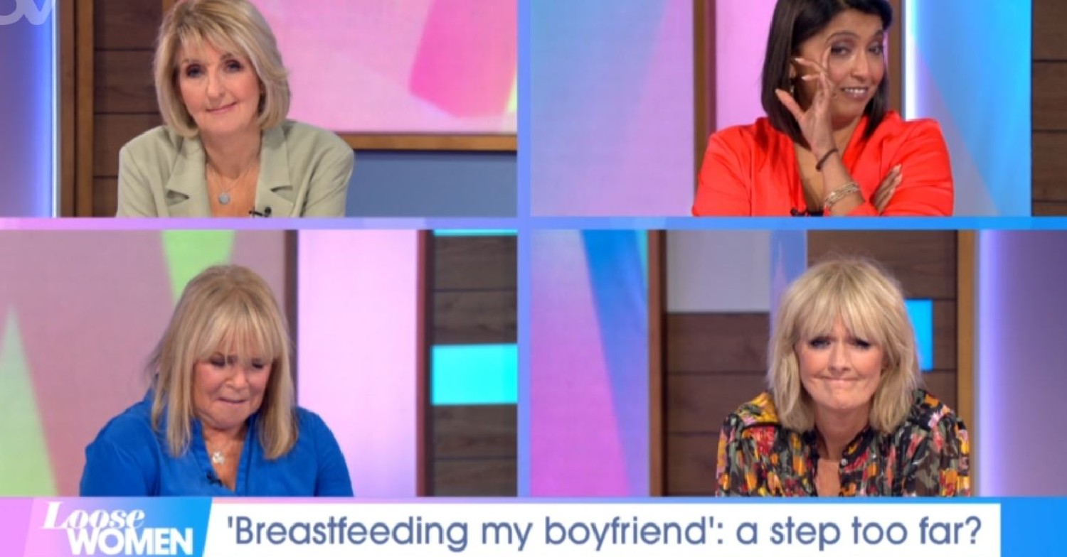Loose Women panel discuss Breastfeeding My Boyfriend today