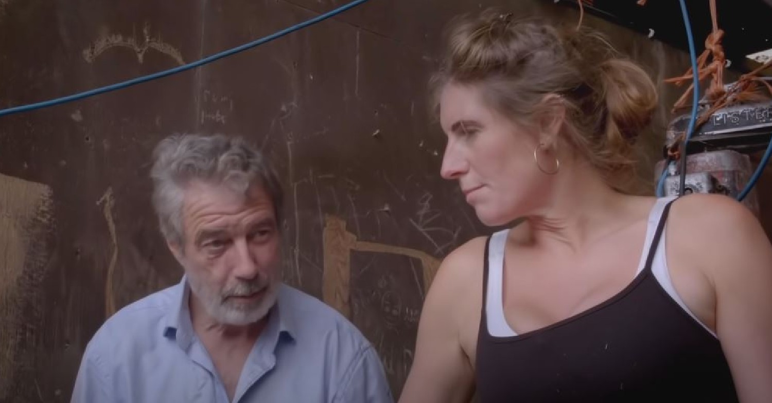 Amanda and Clive Owen with their children on Our Yorkshire Farm