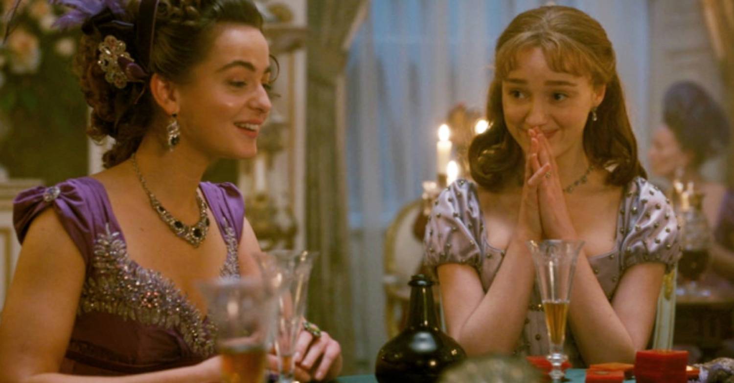 Celine Buckens as Kitty Langham in Bridgerton