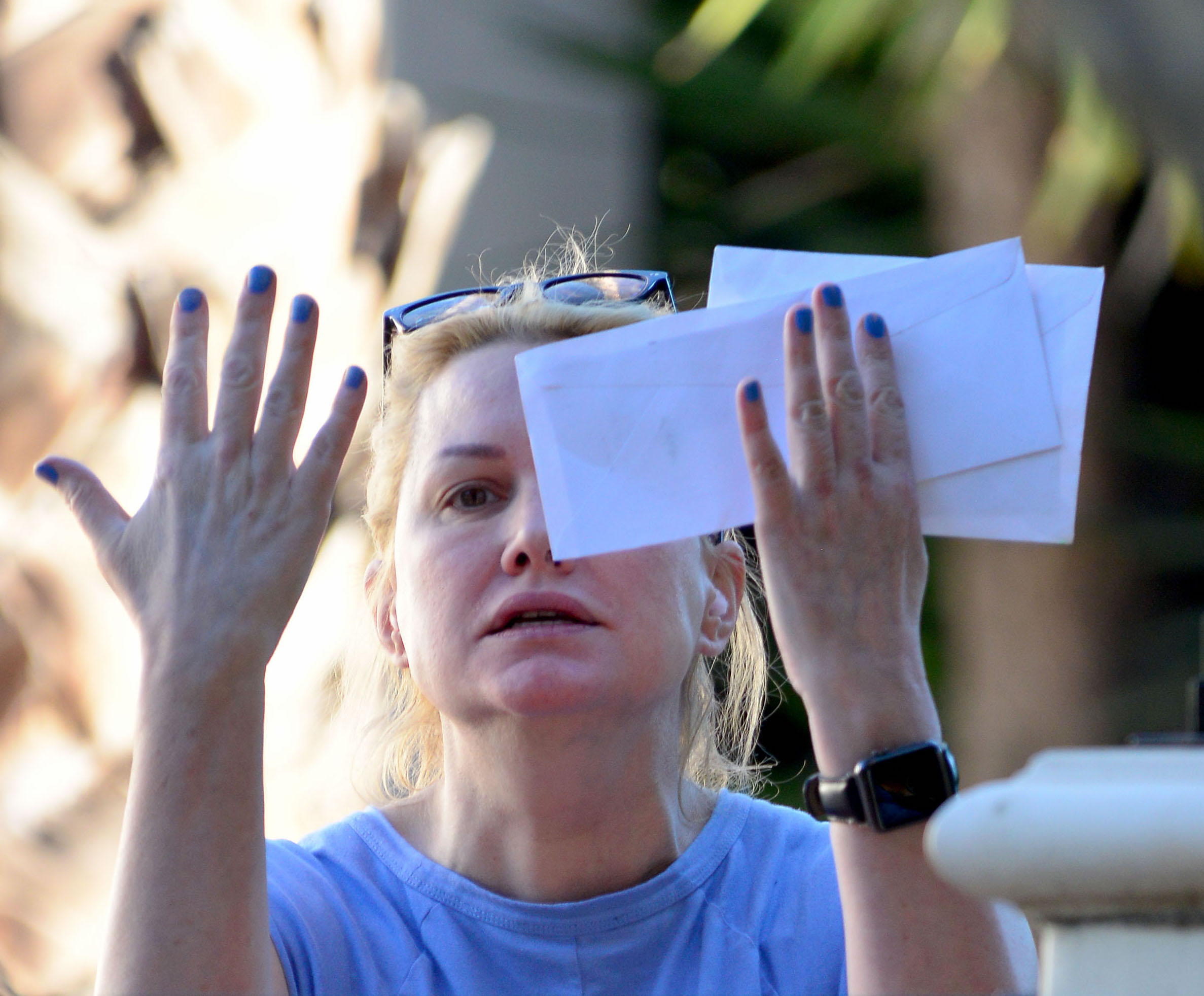 Alice Evans accused Ioan Grufford of saying he would leave her if she gained weight