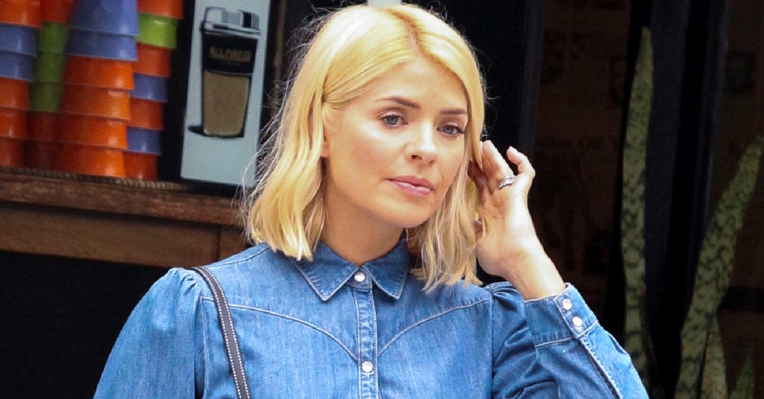 Holly Willoughby steps out in denim outfit