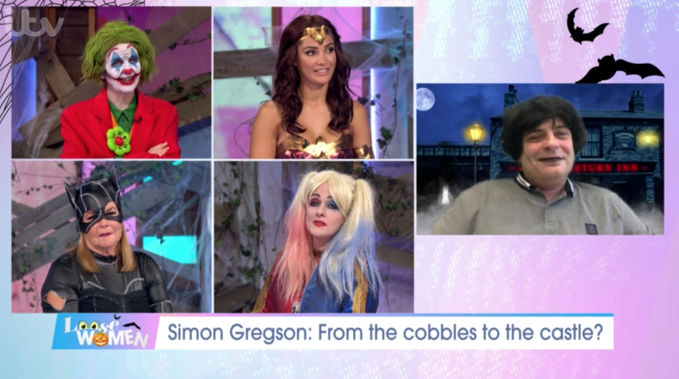 Simon Gregson on Loose Women said he's considering going vegan in a bid to lose weight