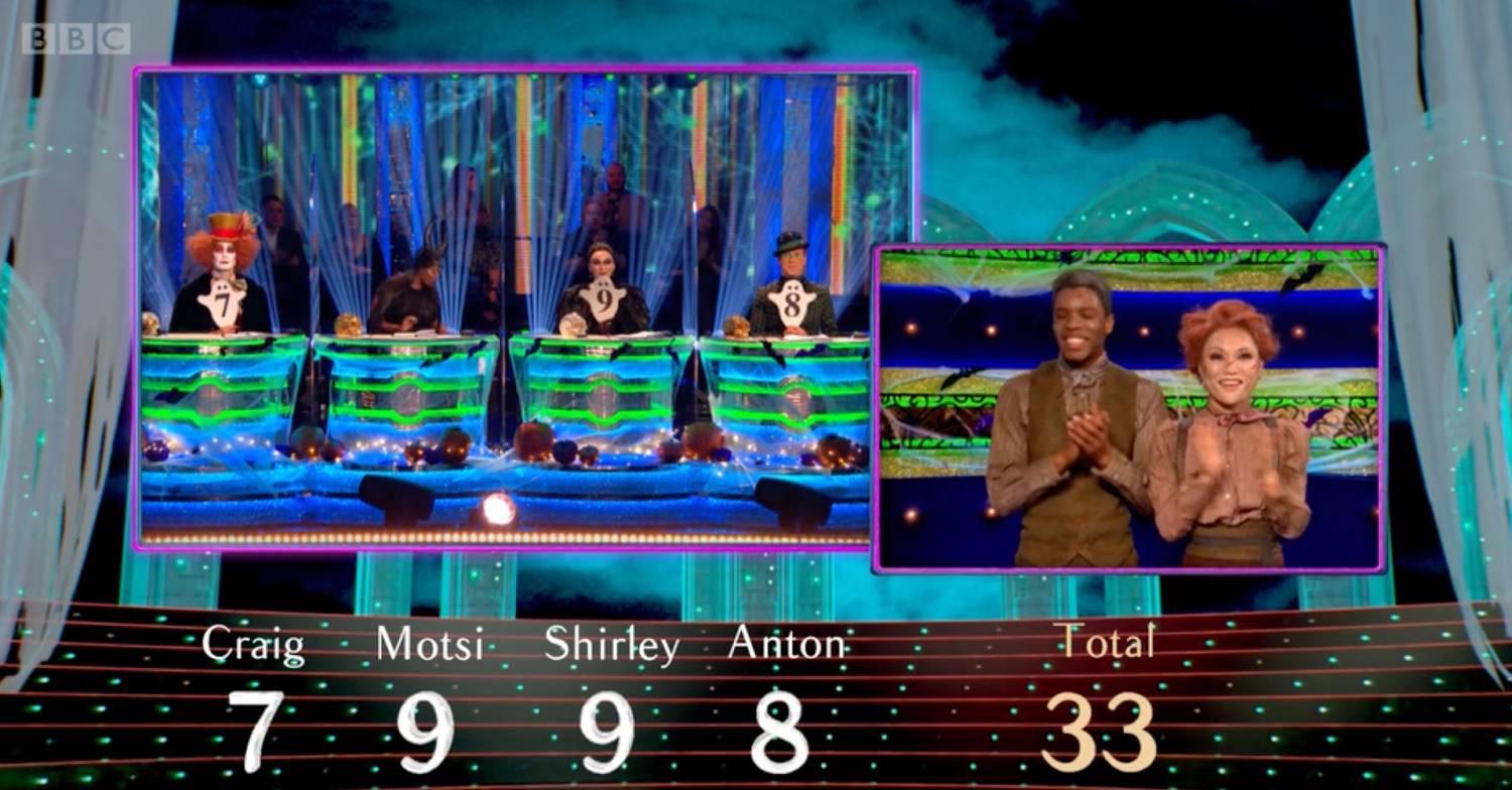 Strictly judges mark Rhys Stephenson and Nancy Xu