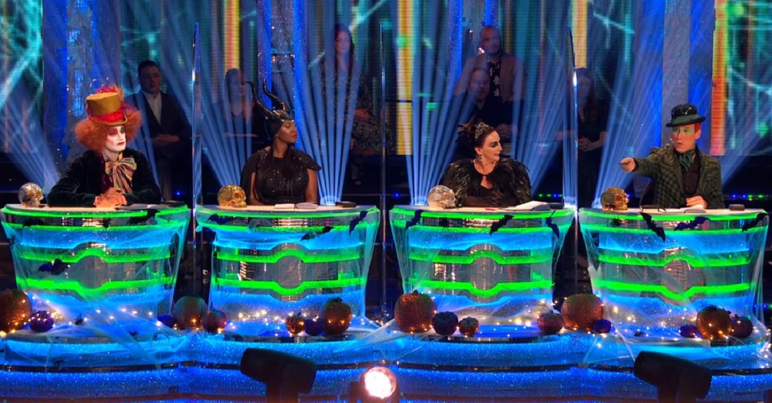 Strictly judges give feedback to Judi Love